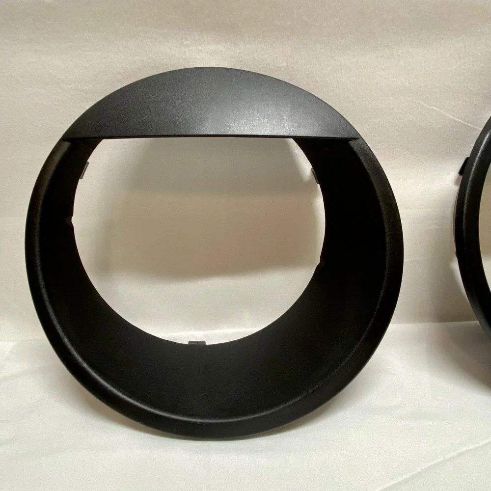Jeep Wrangler JK Headlight Trim Bezels 2007-2018‎ Front Light Covers 2Pcs NWOT